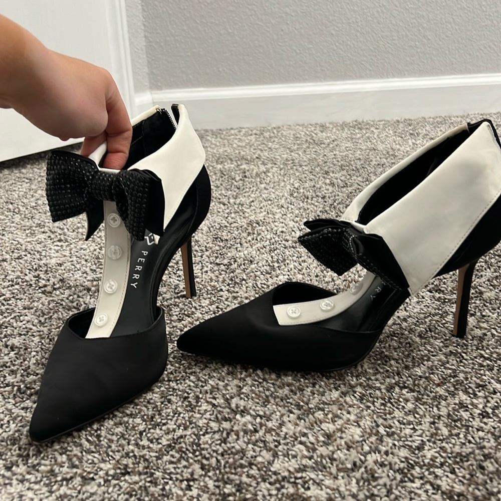 Katy Perry bow tie heels